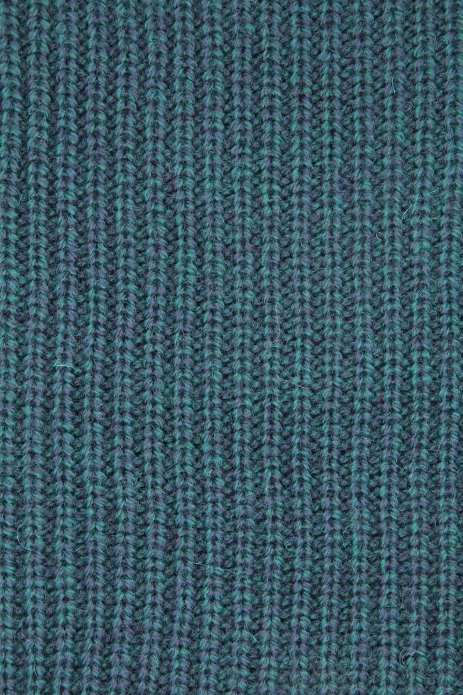 image:imageAran Crafts Mens Half Zip Rib Sweater 100 Wool Made in IrelandBlackwatch