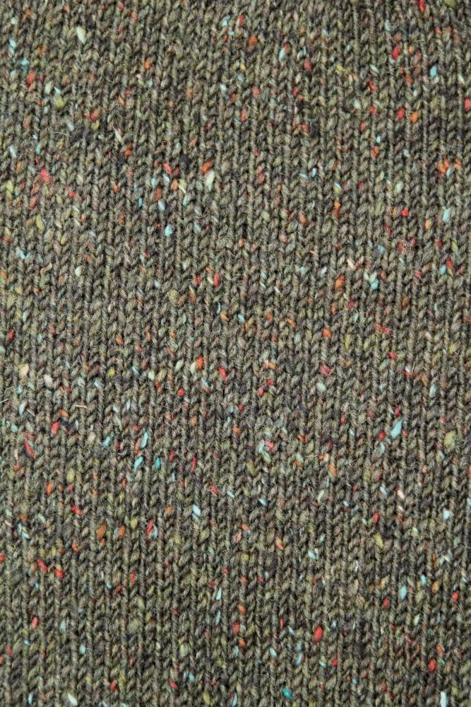 image:imageAran Crafts Mens Irish Cable Knitted Half Zip Sweater 100 Donegal WoolForest Green