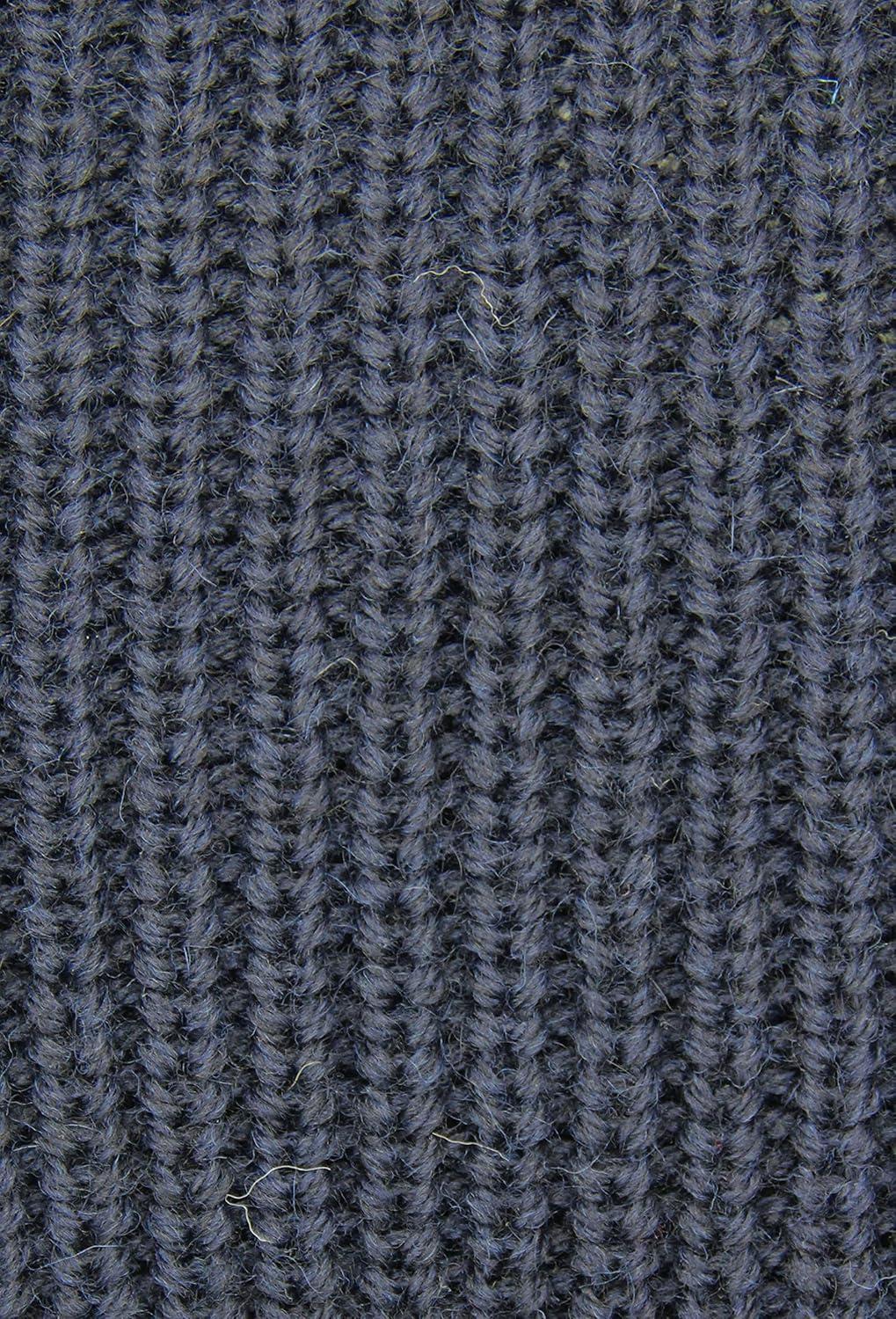 image:imageAran Crafts Mens Irish Cable Knitted Rib Roll Neck Sweater 100 Pure New WoolNavy
