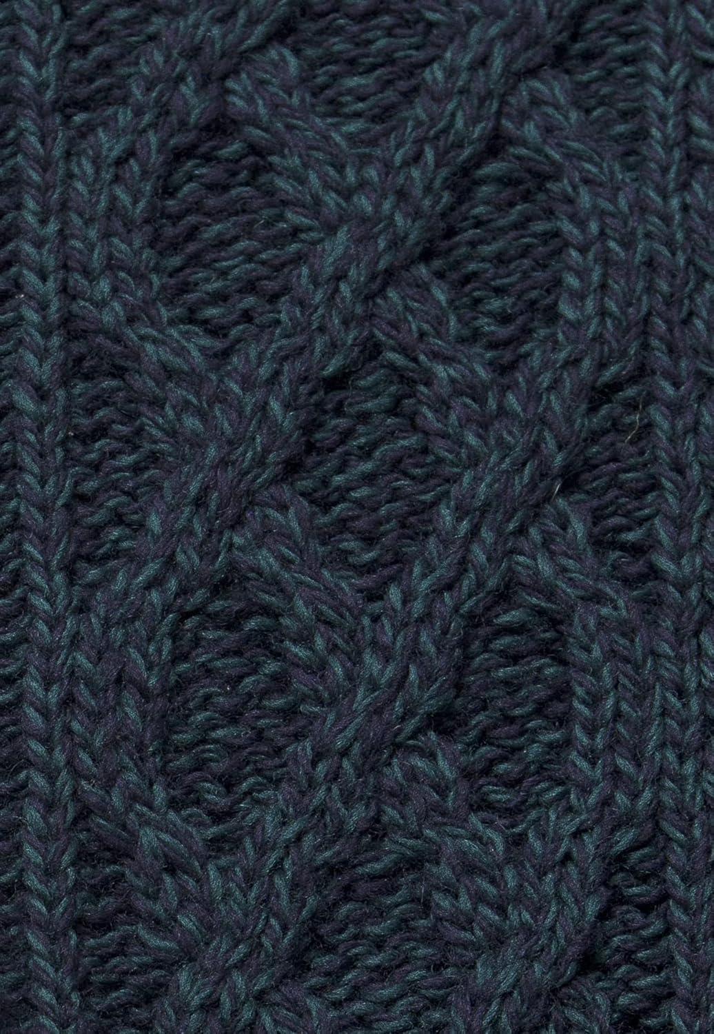 image:imageAran Crafts Mens Irish Soft Cable Knitted Zip Neck Jacket 100 Merino WoolSherwood