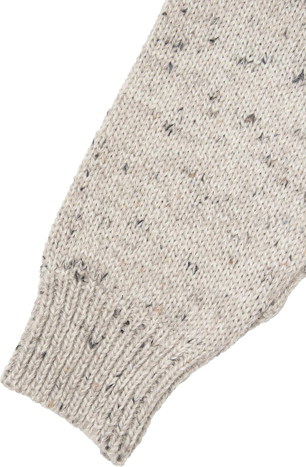 image:imageAran Crafts Plain Crew Neck Sweater 100 WoolSkiddaw