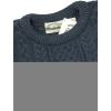 Aran Crafts Aran Crew Neck Sweater (100% Wool)(Blackwatch)