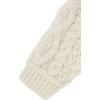 Aran Crafts Baby Traditional Irish Lace Stitch Hooded Sweater (100% Merino Wool)