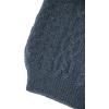 Aran Crafts Basket Stitch Crew Neck Sweater (100% Wool)(Blackwatch)
