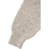 Aran Crafts Basket Stitch Crew Neck Sweater (100% Wool)(Skiddaw)