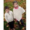 Aran Crafts Boy’s Irish Cable Knitted Half Zip Sweater (100% Merino Wool)(Natural)