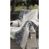 Aran Crafts Celtic Jacquard Pattern 100% Merino Wool Throw Blanket 40″ x 60″ (X5098-OAT)(Oatmeal Nep)