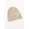 Aran Crafts Irish Cable Knitted Trellis Pattern Merino Hat (100% Merino Wool)