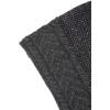Aran Crafts Irish Ladies Tweed Cape, 100% Tweed with Merino Wool (T35)(Charcoal)