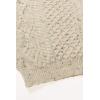 Aran Crafts Irish Soft Cable Knitted Crew Neck Unisex Sweater (100% Pure New Wool)(Fleck)
