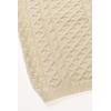 Aran Crafts Kid’s Irish Cable Knitted Crew Neck Sweater (100% Merino Wool)(Natural)