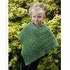 Aran Crafts Kid’s Irish Cable Knitted Soft Cape Poncho (100% Merino Wool)