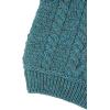 Aran Crafts Kid’s Shawl Neck Sweater, 100% Merino Wool, Fisherman Sweater-Style Knit, Made in Ireland(Peacock)