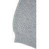 Aran Crafts Men’s Fisherman Irish Rib Crew Neck Wool Sweater (100% Pure Wool)(Ash Grey)