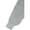 Aran Crafts Men’s Fisherman Irish Rib Crew Neck Wool Sweater (100% Pure Wool)(Ash Grey)