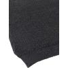Aran Crafts Men’s Fisherman Irish Rib Crew Neck Wool Sweater (100% Pure Wool)(Charcoal)