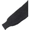 Aran Crafts Men’s Fisherman Irish Rib Crew Neck Wool Sweater (100% Pure Wool)(Charcoal)