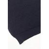 Aran Crafts Men’s Fisherman Irish Rib Crew Neck Wool Sweater (100% Pure Wool)(Navy)