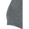Aran Crafts Men’s Half Zip Rib Sweater, 100% Wool, Made in Ireland(Charcoal)