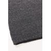 Aran Crafts Men’s Irish Cable Knitted Curl Neck Sweater (100% Donegal Wool)(Charcoal)