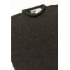 Aran Crafts Men’s Irish Cable Knitted Curl Neck Sweater (100% Donegal Wool)(Forest Green)