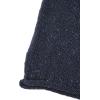 Aran Crafts Men’s Irish Cable Knitted Curl Neck Sweater (100% Donegal Wool)(Navy)
