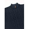 Aran Crafts Men’s Irish Soft Cable Knitted Zip Neck Jacket (100% Merino Wool)(Sherwood)