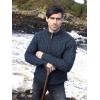 Aran Crafts Men’s Irish Soft Cable Knitted Zip Neck Jacket (100% Merino Wool)(Sherwood)