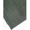 Aran Crafts Mens Zip Cardigan 100% Merino Wool, Made in Ireland(Army Green)