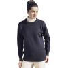 Aran Crafts Plain Crew Neck Sweater (100% Wool)(Navy)