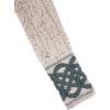 Aran Crafts Ranelagh Jacquard Sweater 100% Merino Wool, Made in Ireland(Oatmeal)