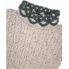 Aran Crafts Ranelagh Jacquard Sweater 100% Merino Wool, Made in Ireland(Oatmeal)