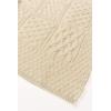 Aran Crafts Soft Cable Knit 100% Merino Wool Throw Cover 50″x60″ (16PAN-THR-NAT)