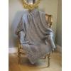 Aran Crafts Traditional Couch Cover Blanket Fairy Tree Throw (100% Merino Wool)