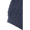 Aran Crafts Unisex Irish Cable Knitted Soft Roll Neck Sweater (100% Merino Wool)(Navy)