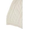 Aran Crafts Women’s Edge to Edge Cardigan Coat (100% Super Soft Merino Wool)(Natural)