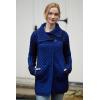 Aran Crafts Women’s Irish Cable Knit One Button Long Cardigan (100% Merino Wool)