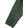 Aran Crafts Women’s Irish Cable Knitted Wool Hooded Zip Coat (100% Merino Wool)(Army Green)