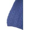 Aran Crafts Women’s Irish Cable Knitted Wool Hooded Zip Coat (100% Merino Wool)(Mallard Blue)