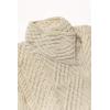 Aran Crafts Women’s Irish Cable Knitted Wool Side Zip Cardigan (100% Merino Wool)(Natural)