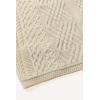 Aran Crafts Women’s Irish Cable Knitted Wool Side Zip Cardigan (100% Merino Wool)(Natural)