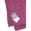 Aran Crafts Women’s Knit Soft Heart Pattern Scarf (100% Super Soft Merino Wool)(Magenta)