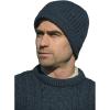 Aran Crafts Wool Fisherman Beanie Hat