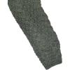 Aran Crafts Irish Women’s Double Collar Zip Cardigan (100% Merino Wool)(Army Green)