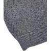 Aran Crafts Unisex Jacquard Sweater 100% Merino Wool, Made in Ireland(Charcoal)