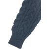 Aran Crafts Irish Mens Polo Neck Sweater, 100% Wool (R1587)(Blackwatch)